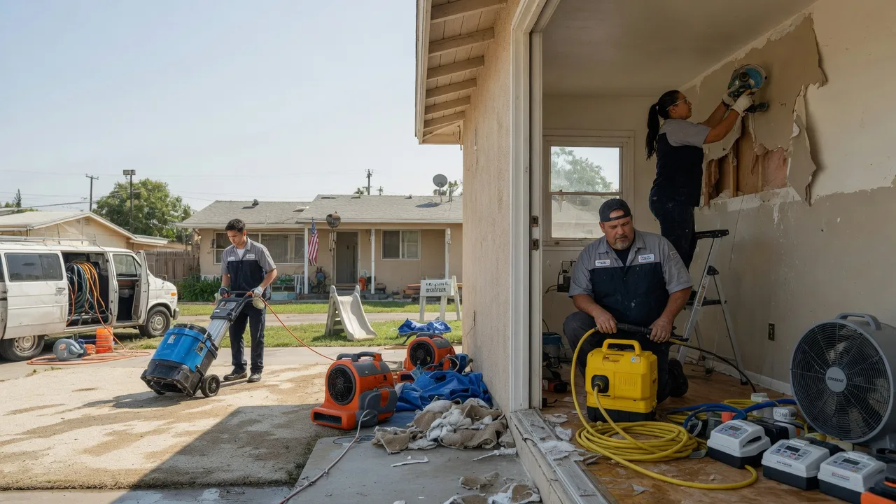 Water Damage Restoration in Walnut, CA near me